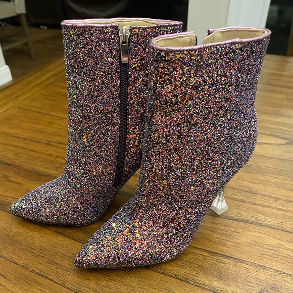 Nine West Glitter Booties - Picture 5 of 11